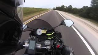 2012 ZX-6R Acceleration GoPro Hero3