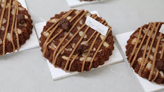 Bizcocho de chocolate y praline (SIN HARINA) / Cocolate and praline sponge cake (FLOURLESS)