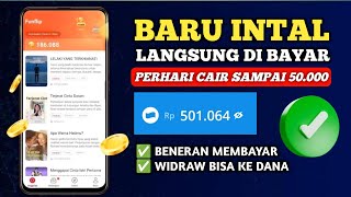 APLIKASI PENGHASIL UANG 2024✅ APLIKASI PENGHASIL SALDO DANA TERCEPAT😱 CARA DAPAT UANG DARI INTERNET💯