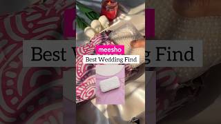 Meesho best wedding find🎊🎉 #shorts #wedding #newyeargift #ytshorts #viral #gifts