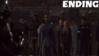 DETROIT: BECOME HUMAN Walkthrough Gameplay PS4 - Ending (Kara) (Markus) (Connor)