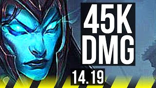 KALISTA & Nautilus vs KAI'SA & Janna (ADC) | Legendary, 45k DMG, 19/3/9 | EUW Diamond | 14.19