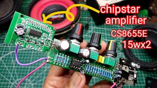 TEST REVIEW CHIPSTAR AMPLIFIER CS8655E 15WX2 LEBIH JOSS DARI PADA P.....