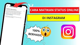 Cara Mematikan Status Online Di Instagram