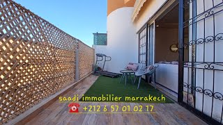 appartement à louer bien meublé à Marrakech superficie 100 m² prix 8000 dh ☎️+212 6 57 01 02 17