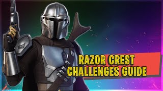 Visit the Razor Crest Location MANDALORIAN CHALLENGE - Fortnite Battle Royale Season 5