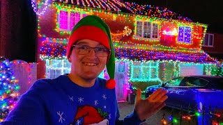 Christmas Lights In My Neighbourhood - VLOGMAS DAY 15