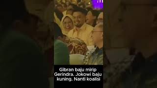 Gibran mirip Gerindra, Jokowi Golkar