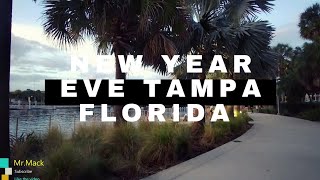 New year eve 2020 Tampa Fl, Riverwalk Taxi ride