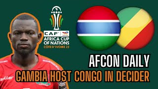 🇬🇲 GAMBIA vs CONGO 🇨🇬 | Scorpions on the brink of AFCON 2023!