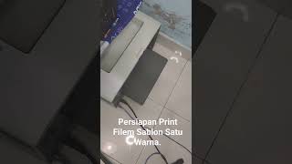 Persiapan Print Filem Sablon www.sablonkaosjambi.com #sablonkaosjambi #konveksijambi #sablonjambi