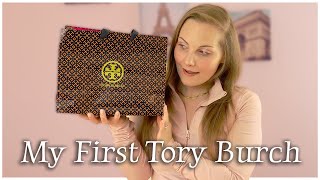 Tory Burch Britten Convertible Crossbody Purse  | Purse Reveal | What Fits