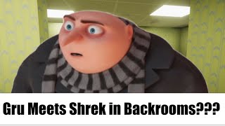 If Gru played Shrek In The Backrooms