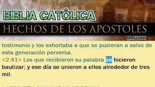 51 Libro de Hechos de los Apóstoles Completo   Biblia Católica