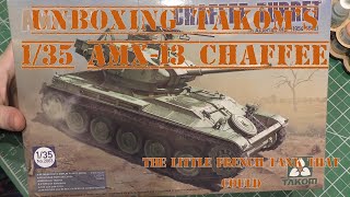 Unboxing Takom's 1/35 AMX-13 Chaffee - The Little French Tank That Could