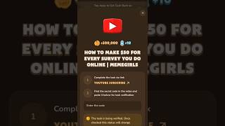 HOW TO MAKE $50 FOR EVERY SURVEY YOU DO ONLINE | MEMEGIRLS