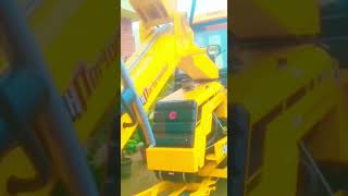 Escorted 15 Ton Hydraulic Cylinder  Broken Watching The End 😱😱💯#trending #tractorvideo #crane