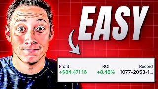 No fluff, this is the easiest way to make money betting on sports | step-by-step tutorial