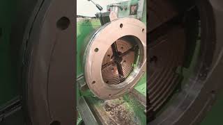 How to make a flange on a manual lathe#how #machine #cnc #cnctuluá #cnctips #cnclathe #shorts #yt