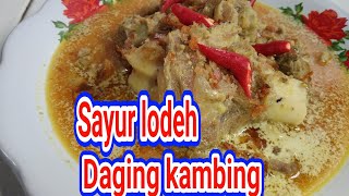 Cara Masak Lodeh Daging Kambing