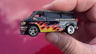 Unboxing 2023 Hot Wheels Premium Boulevard Dodge Van exclusive walmart edition. #toycar #toycars