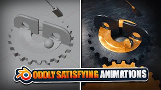 How to Make Oddly Satisfying 3D Animations in Blender