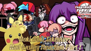 Pikachu and Pichu Reacts To Doki Doki Takeover: Bad Ending Part 1