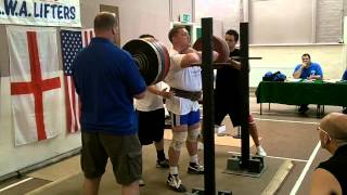 210kg Front Squat by Mark Haydock