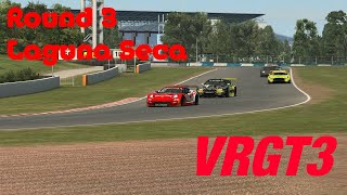 Raceroom Experience VRGT3 - Round 3 - Laguna Seca -  2021