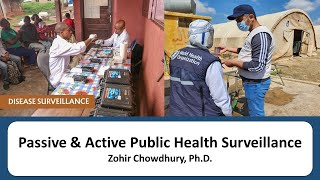 Passive and Active Public Health Surveillance