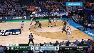 Basket teams NCAA March Madness 2023 24 North Carolina Twirl Post up 01