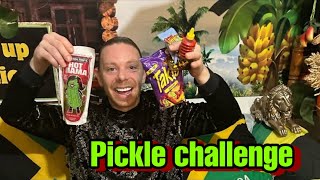 Pickle challenge ! Chamoy ! Takis !