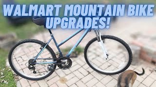 How To Upgrade A Walmart Mountain Bike!