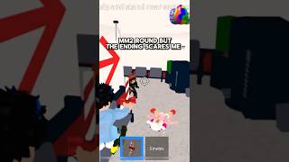 MM2 round BUT the ending scares me💀 | MM2 #roblox #mm2 #shorts #trend #viral