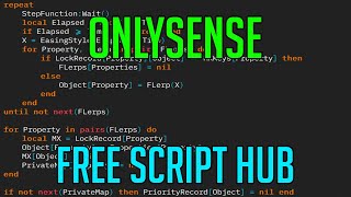 ONLYSENSE | HACK/SCRIPT | FREE SCRIPT HUB [5 GAMES]