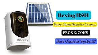 Rexing HS01 Smart Home Security Camera System 1080p with WiFi || Best Home Security Camera Review