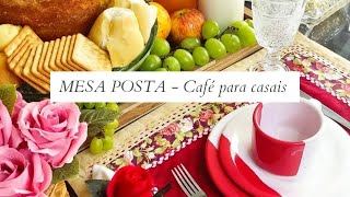 Mesa posta de café para casais | MULHERES ATUAIS