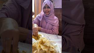 BIRYANI EATING in SAUDI ASMR #SHORTVIDEO #SHORTS #VIRAL #INDIANFOOD #BIRYANI