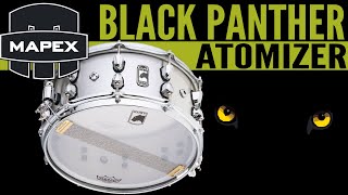 🥁 MAPEX DRUMS | Rullante con fusto in alluminio Black Panther ATOMIZER