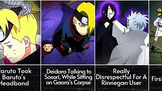 30 Most Disrespectful Moment In Naruto / Boruto