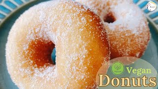 Vegan Donuts / Fluffy & Chewy!