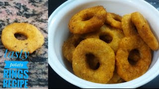 TASTY POTATO RINGS😋EASY TO MAKE