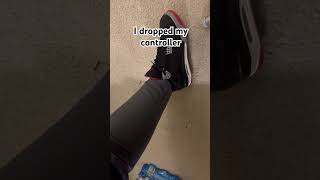 I dropped my controller #shorts #jordan4 #nike #jordan #sneakerhead #youtube #meme