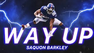 Saquon Barkley || "Way Up" || NFL Mix