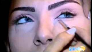 6-MBC Sabah El 5eir Ya 3arab program -Bride make up step by step by Noha Moawad