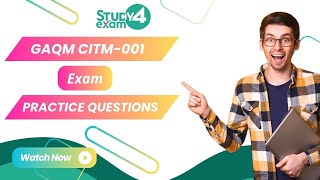 GAQM CITM-001 Exam Questions | Dumps | PDF | Practice Test |