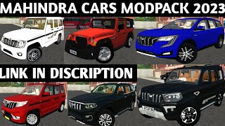 MAHINDRA CARS MODPACK 2023