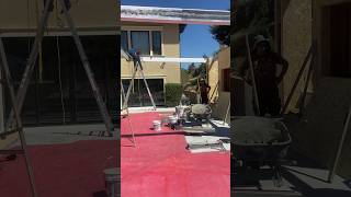 Patio Cover #constructionwork #backyardprojects #cantilever #patios #pergola #patiocovers