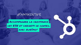 HubSpot pour les ESN et sociétés de conseil