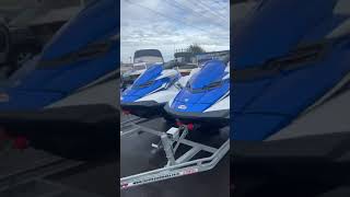 2018 Yamaha FXHO Two Jet Skis,Tandam Trailer